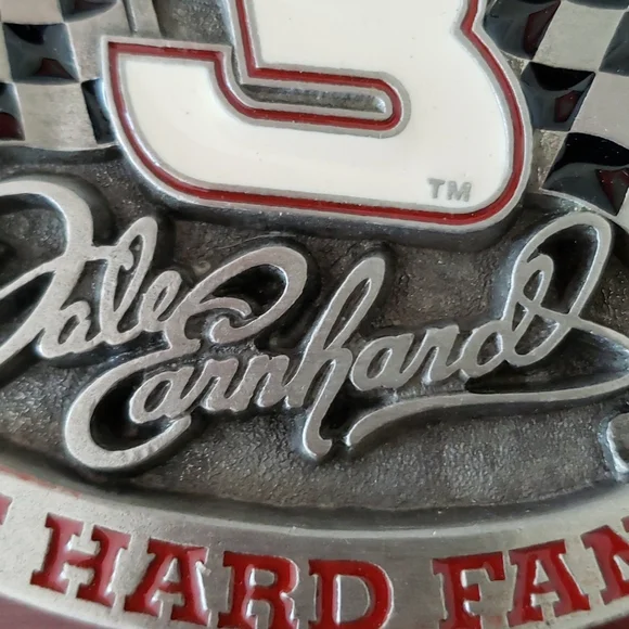 Vintage 1997 Dale Earnhardt Pewter Belt Buckle - Picture 11 of 13